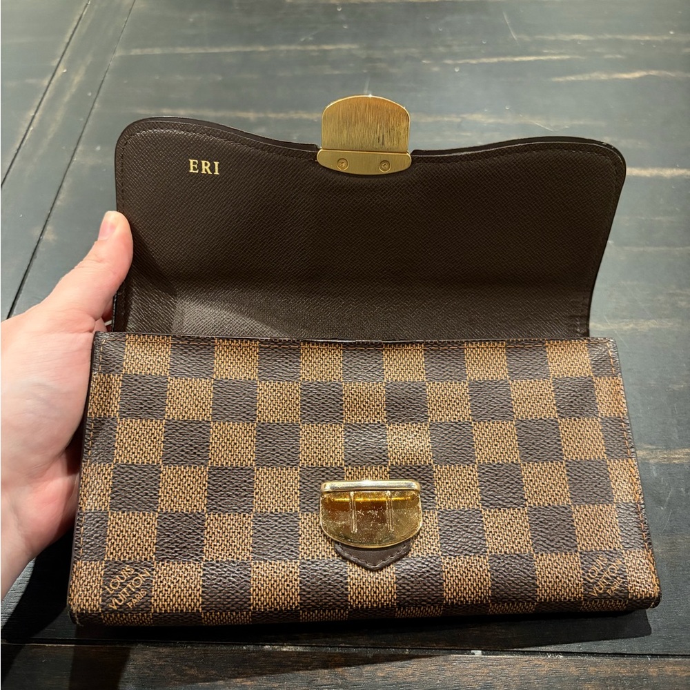 Louis Vuitton Damier Ebene Sistina Wallet - Picture 5 of 10
